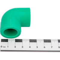 Уголок Blue Ocean 90 градусов, 20, полипропиленовый, зеленый PPRF/90E G -20