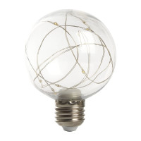 Светодиодная лампа FERON LB-381, G80, 3W 175-265V E27 RGB, 250Lm, угол рассеивания 220 41676