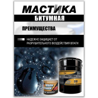 Битумная мастика White House 2 кг 20049