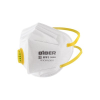 Фильтрующая полумаска с воздушным клапаном Biber БИБЕР 96204 FFP1 тов-205897