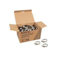 Хомут HELFER W2, 20-32 мм, нержавеющая сталь, уп. 100 шт. HF004053