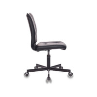 Компьютерное кресло Бюрократ CH-330M черный искусственная кожа крестовина металл CH-330M/BLACK
