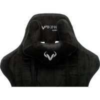 Игровое компьютерное кресло ZOMBIE VIKING KNIGHT LT FABRIC черный текстиль VIKING KNIGHT LT20