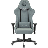 Игровое компьютерное кресло ZOMBIE VIKING KNIGHT LT серо-голубой текстиль VIKING KNIGHT LT28
