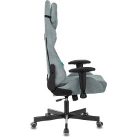 Игровое компьютерное кресло ZOMBIE VIKING KNIGHT LT серо-голубой текстиль VIKING KNIGHT LT28