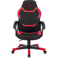 Игровое компьютерное кресло ZOMBIE 10 черный/красный искусственная кожа/ткань ZOMBIE 10 RED