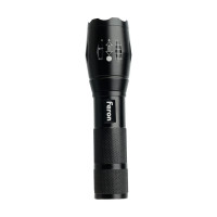 Ручной фонарь FERON с аккумулятором TH2400 USB ZOOM 137x40x40мм, алюминий 41682