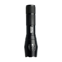 Ручной фонарь FERON с аккумулятором TH2400 USB ZOOM 137x40x40мм, алюминий 41682