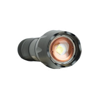 Ручной фонарь FERON с аккумулятором TH2400 USB ZOOM 137x40x40мм, алюминий 41682