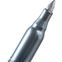 Маркер Markal DURA-INK 15 INK MARKER FINE BULLET TIP SILVER / серебристый 96027