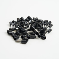 Штыревой втулочный изолированный наконечник STEKKER НШВИ 1,5-8 LD405-158 (ОПТ упаковка 100 шт) 39434