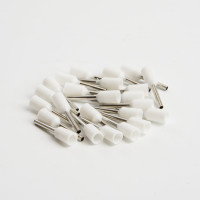 Штыревой втулочный изолированный наконечник STEKKER НШВИ 0,5-8, LD405-058 (DIY упаковка 25 шт) 39374