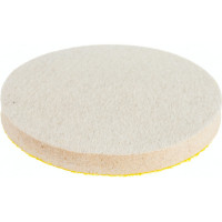 Круг войлочный 100х10 мм, velcro, цвет белый AHT TECH-NICK 070140005