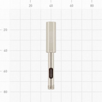 Сверло-коронка алмазная по керамограниту (2 шт; 6х65 мм) ТРИГГЕР 77665 тов-202706