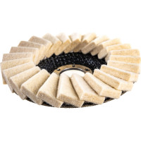 Диск войлочный лепестковый (125х6х22.2 мм) для УШМ SKRAB 35919