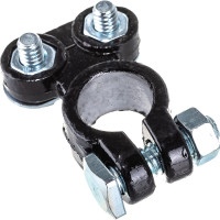 Клеммы General Technologies АКБ под планку 2 шт "+" "-" Тип EURO /свинец/ GT-M040014