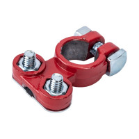 Клемма для АКБ General Technologies "+" Тип EURO под планку, свинец GT-M040014P