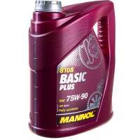 Синтетическое трансмиссионное масло MANNOL BASIC PLUS GETRIEBEOEL 75W90 4 л 1322