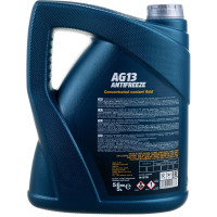 Концентрат антрифриз MANNOL ANTIFREEZE AG13 HIGHTEC 5 л, зеленый 2035