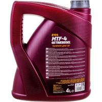 Синтетическое трансмиссионное масло MANNOL MTF-4 GETRIEBEOEL 75W80 4 л 81044