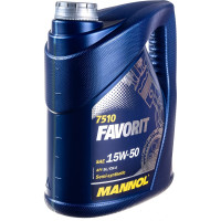 Полусинтетическое моторное масло MANNOL FAVORIT 15W50 4 л 4032
