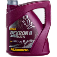 Трансмиссионное масло MANNOL DEXRON II AUTOMATIC, 4 л 1331