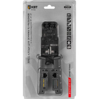 Пресс-клещи для RJ-разъемов с тестером КВТ JT-03T 84493