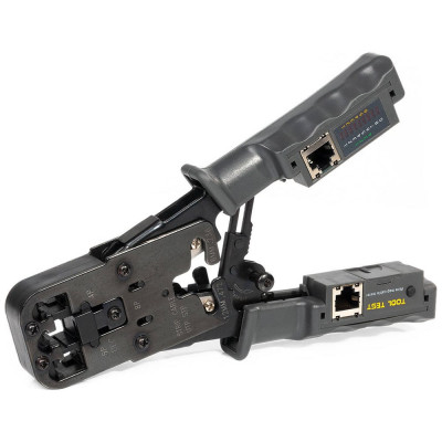 Пресс-клещи для RJ-разъемов с тестером КВТ JT-03T 84493