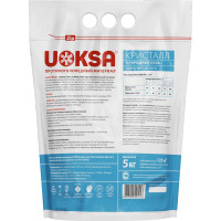 Противогололедный материал UOKSA КРИСТАЛЛ до -15 С, 5 кг, пакет 2243