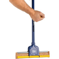 Швабра с отжимом DSV металлическая, 132 см, в индивидуальной коробке DS-10119