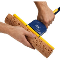 Швабра с отжимом DSV металлическая, 132 см, в индивидуальной коробке DS-10119