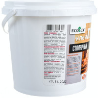 Столярный клей ПВА ECOLUX 1 кг 4607133681364