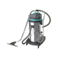 Пылеводосос ТЕМП 80 л, нержавеющий, 220 V, 2200 W, 2 турбины TVC80-2