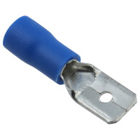 Изолированный плоский наконечник папа STEKKER РпИп 2,5-250, LD401-25250 DIY упаковка 10 шт 39363