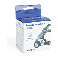 Налобный фонарь FERON на батарейках TH2303 3xAAA 1W 7LEDs IP44 пластик 41707