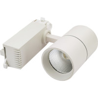 Светодиодный трековый 3х фазный светильник FERON AL103 на шинопровод 20W 4000K 35 градусов белый, MarketBright 41599