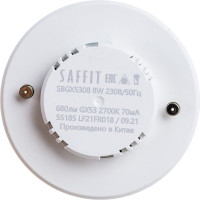 Светодиодная лампа SAFFIT SBGX5308 GX53 8W 2700K 55185