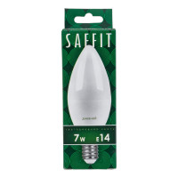 Светодиодная лампа SAFFIT SBC3707 Свеча E14 7W 6400K 55169