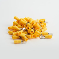 Изолированный плоский наконечник папа STEKKER РпИп 6-250, LD401-60250 ОПТ упаковка 100 шт 39411