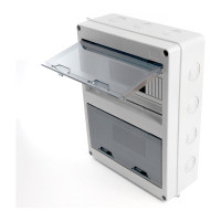 Настенный бокс STEKKER EBX50-1/24-65 24 модуля, пластик, IP65 39194