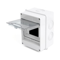 Настенный бокс STEKKER EBX50-1/05-65 5 модулей, пластик, IP65 39189