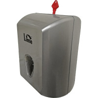 Диспенсер для туалетной бумаги LIME в пачках, серый, 916001