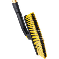 Телескопическая щетка со скребком для удаления снега и льда DSV с мягкой ручкой R21003