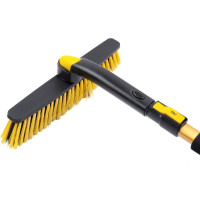 Телескопическая щетка со скребком для удаления снега и льда DSV с мягкой ручкой R21003