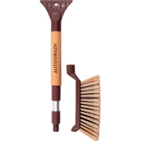 Щетка со скребком для удаления снега и льда AUTOVIRAZH AV-2160