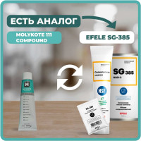 Силиконовая смазка Molykote 111 Compound, 100 г 1673840