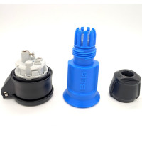 Кабельная розетка Bals Schuko 16A, 3p, 250V, IP54, синий MULTI-GRIP 1 шт. 7486-b