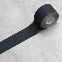 Противоскользящая лента абразив 60 Grit, черная, износостойкость 1 млн шагов, 75 мм x 18,3 м Mehlhose GmbH M1SR075183
