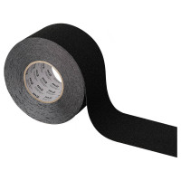 Противоскользящая лента абразив 60 Grit, черная, износостойкость 1 млн шагов, 75 мм x 18,3 м Mehlhose GmbH M1SR075183