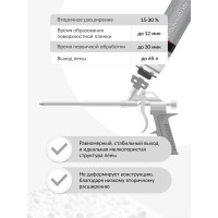 Полиуретановая монтажная пена KUDO ПРОФ PROFF 65 ALASKA 1000 мл KUPP10W65